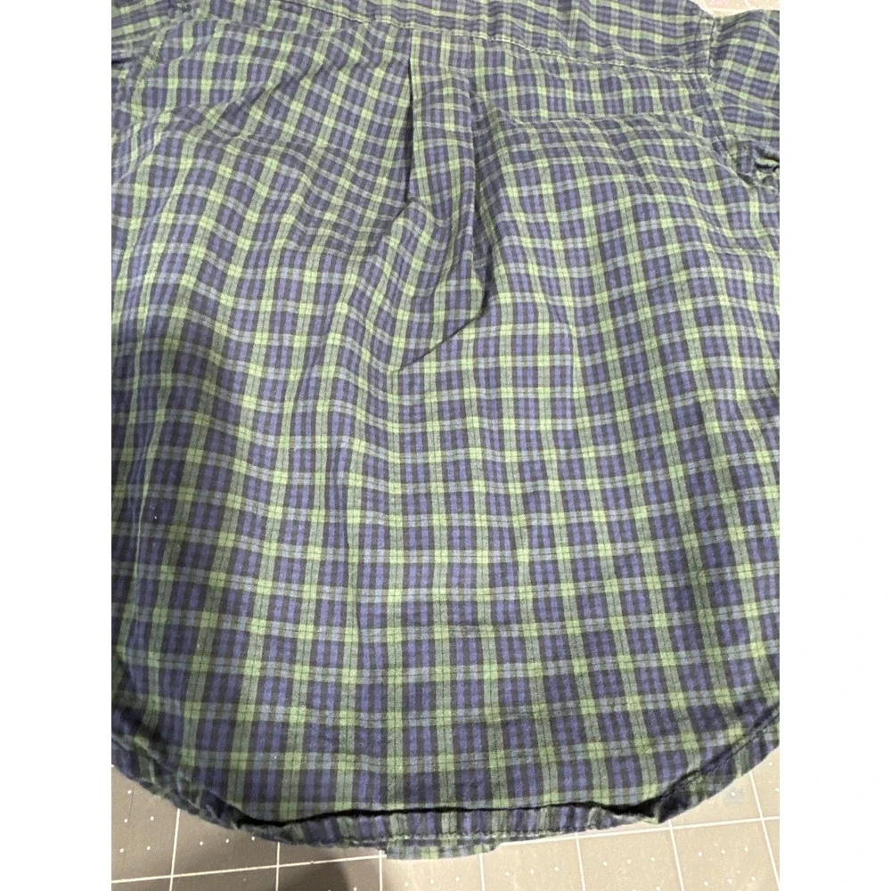 Checked long sleeve button up‎ chaps shirt for baby size 18 months